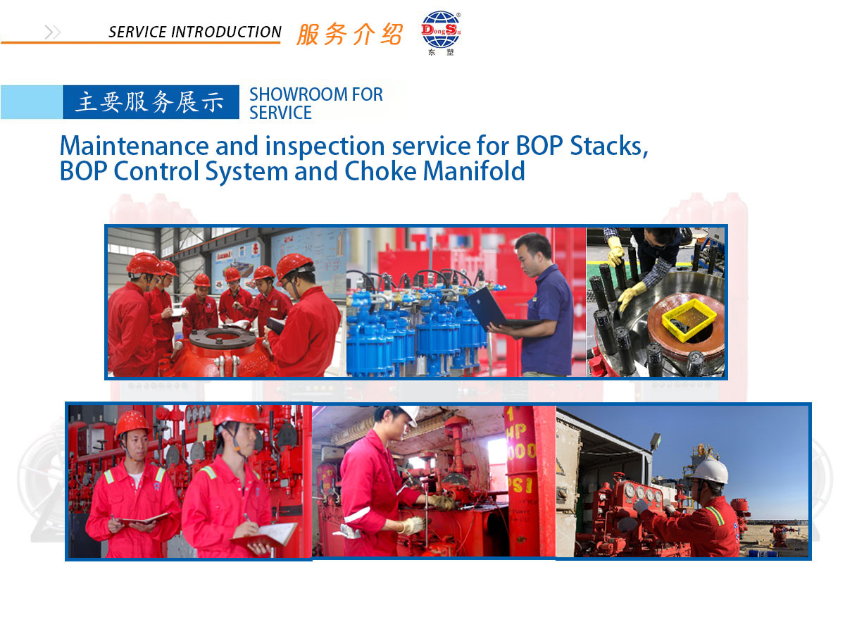 Maintenance and inspection service for B